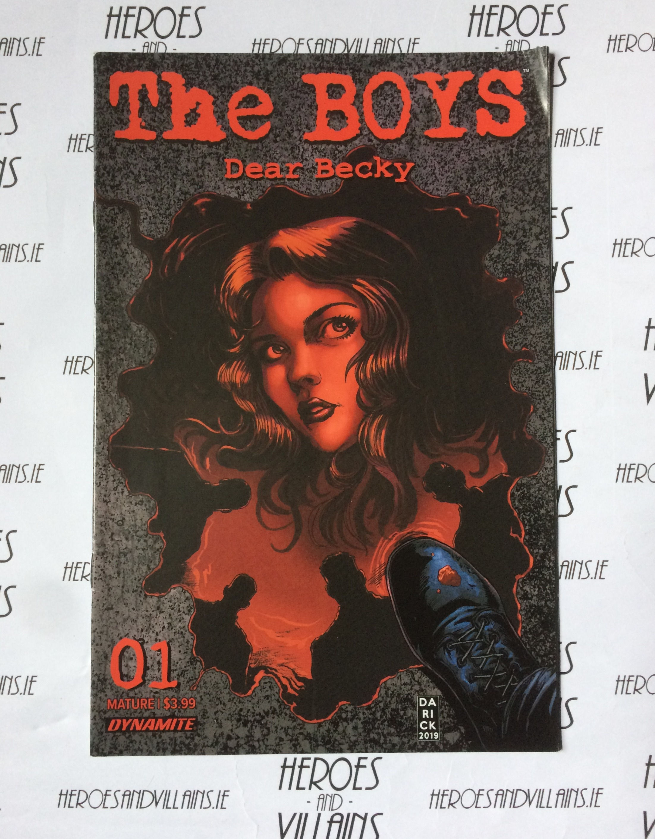 THE BOYS DEAR BECKY #1 (DYNAMITE 2020)