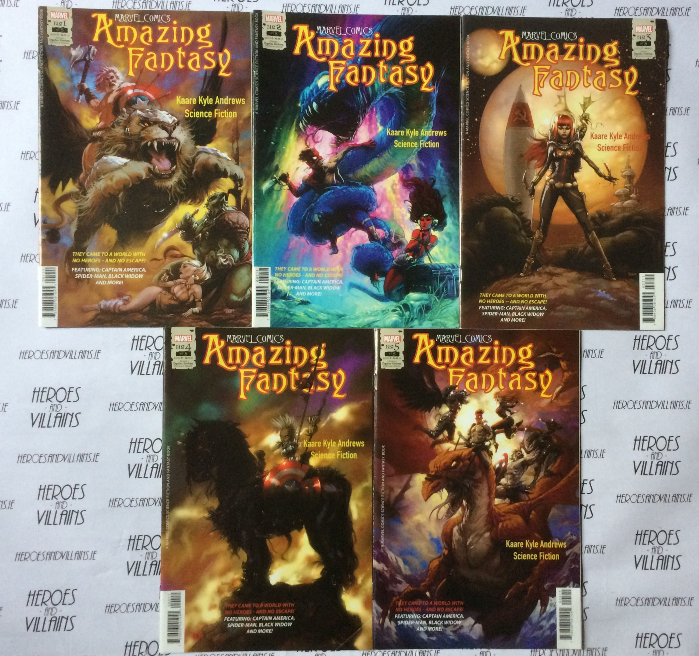 AMAZING FANTASY MINI SERIES (MARVEL COMICS 2021)