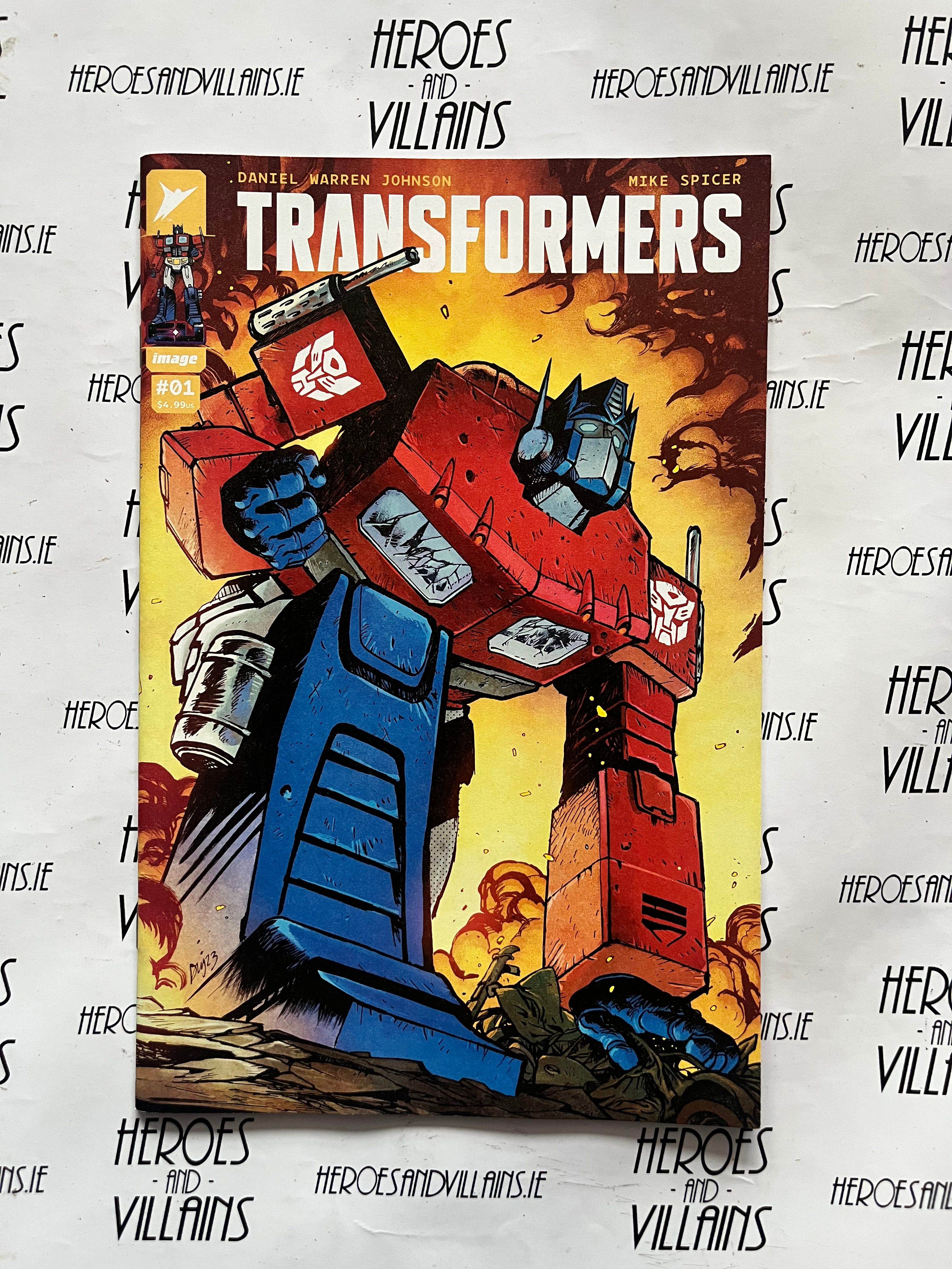 TRANSFORMERS #1 (IMAGE COMICS 2023)