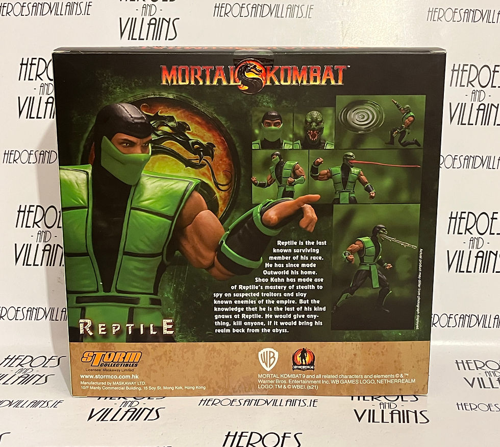 Miniatura: MORTAL KOMBAT 1/12 REPTILE (STORM COLLECTIBLES 2021)