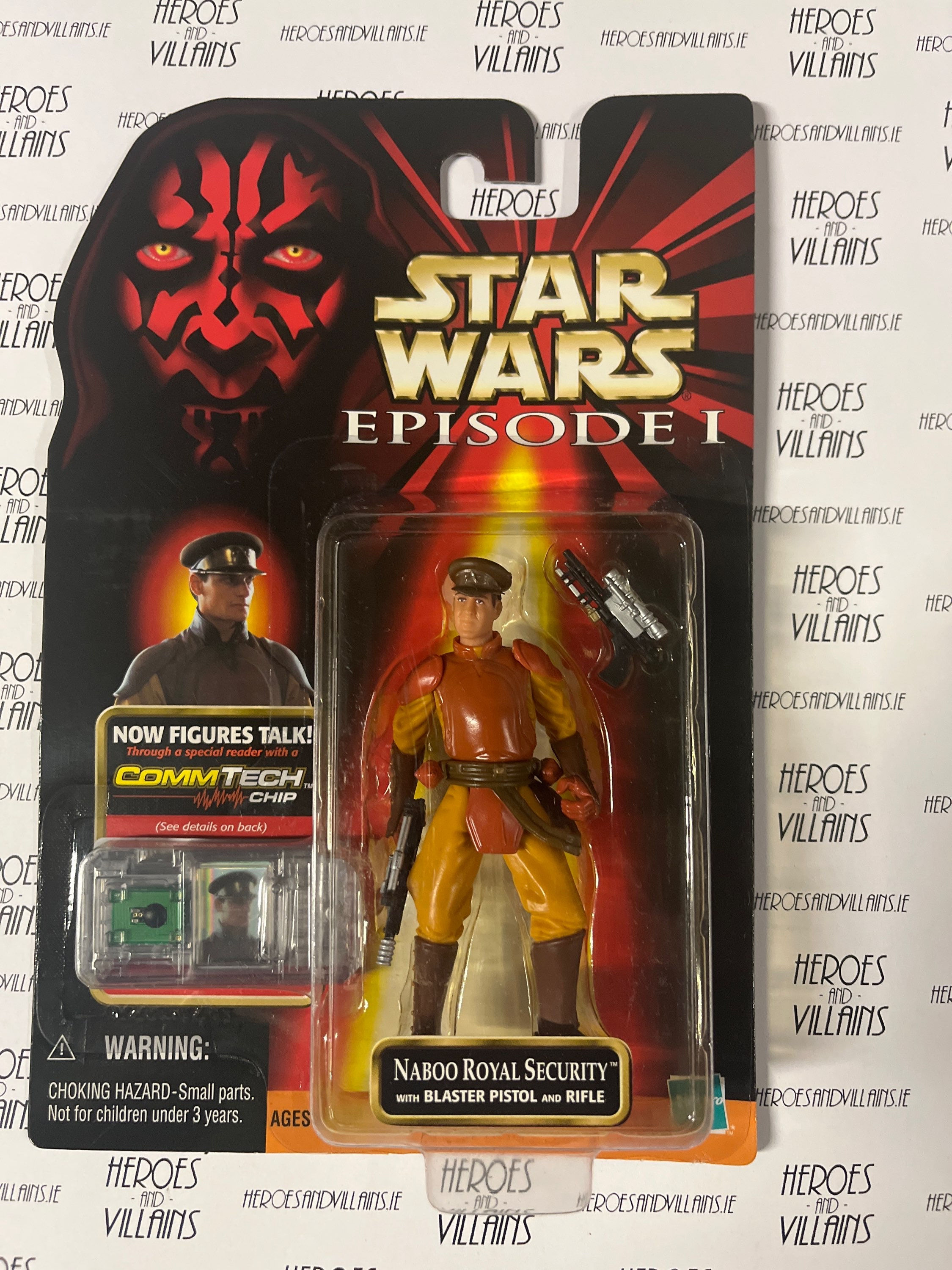 STAR WARS 3 3/4” TPM NABOO ROYAL SECURITY (HASBRO 1999)
