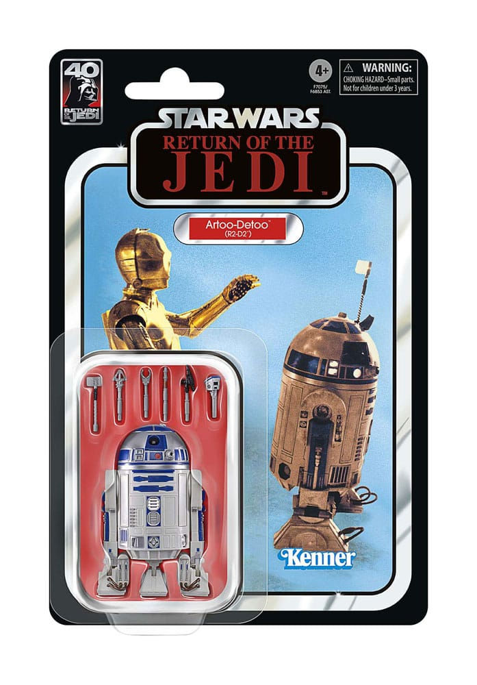 Miniatura: STAR WARS BLACK SERIES 6” ROTJ 40TH ANNIVERSARY R2-D2 (HASBRO 2023)  