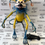 Miniatura: STAR WARS GALAXY’S EDGE BLUE KOWAKIAN MONKEY LIZARD SHOULDER PUPPET (DISNEY 2024