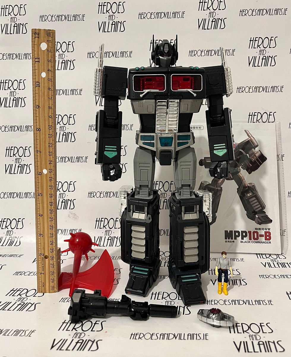 Thumbnail: TRANSFORMING MPP-10B BLACK COMMANDER- NOT MP OVERSIZED NEMESIS PRIME (WEI JANG 2