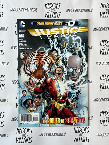 JUSTICE LEAGUE N52 #0 IVAN REIS VARIANT COVER B (DC COMICS 2012