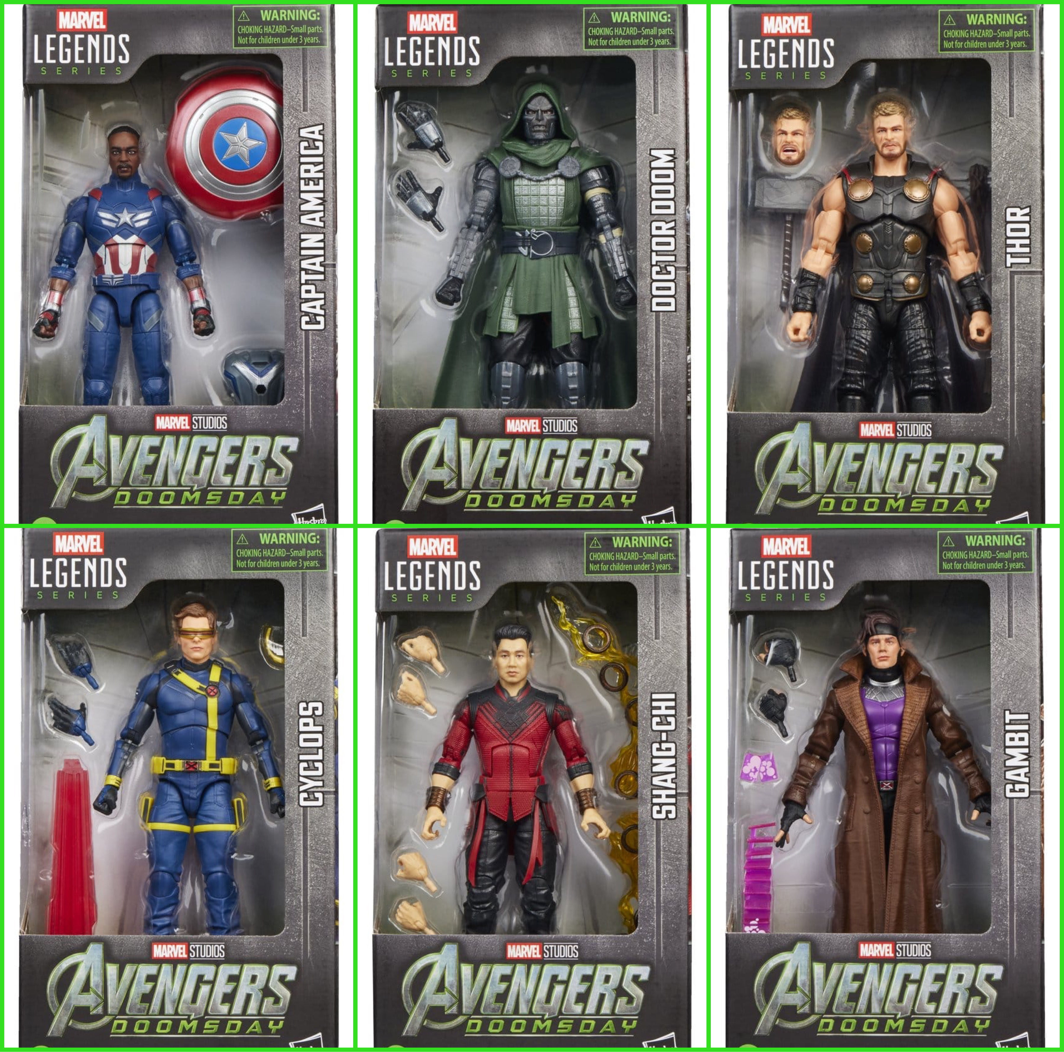 PRE-ORDER: MARVEL LEGENDS AVENGERS DOOMSDAY WAVE 1 SET (HASBRO 2026)