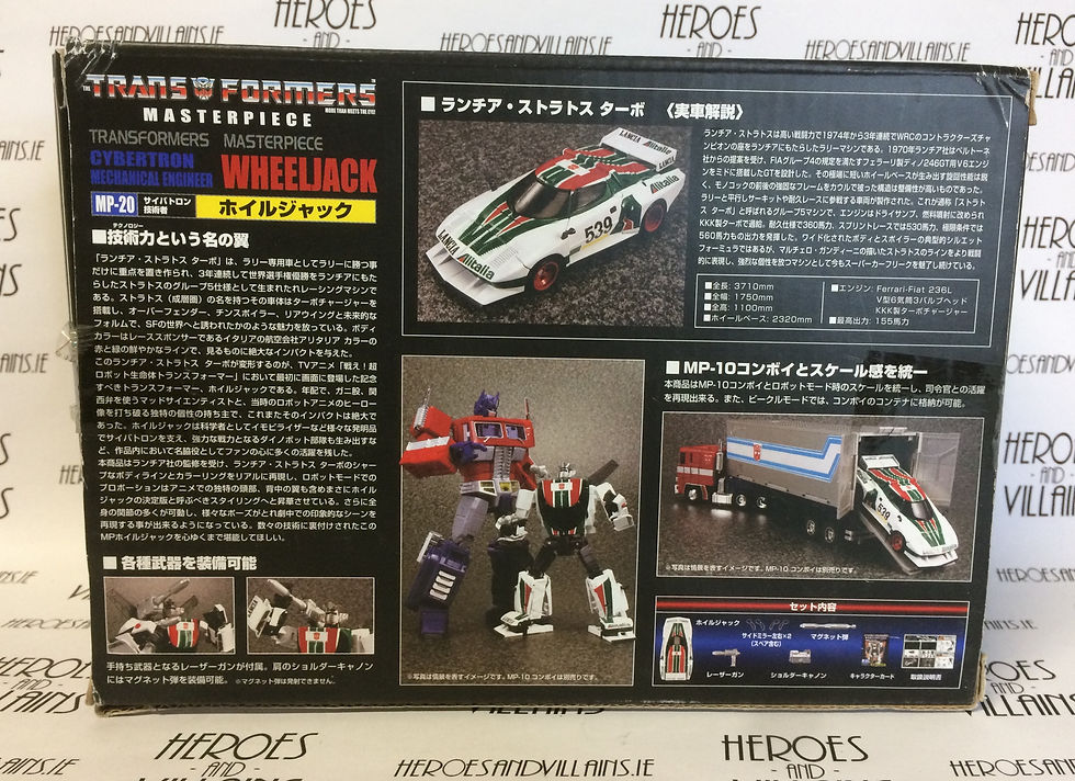 Miniature : TRANSFORMERS MASTERPIECE MP-20 WHEELJACK (TAKARA 2015)