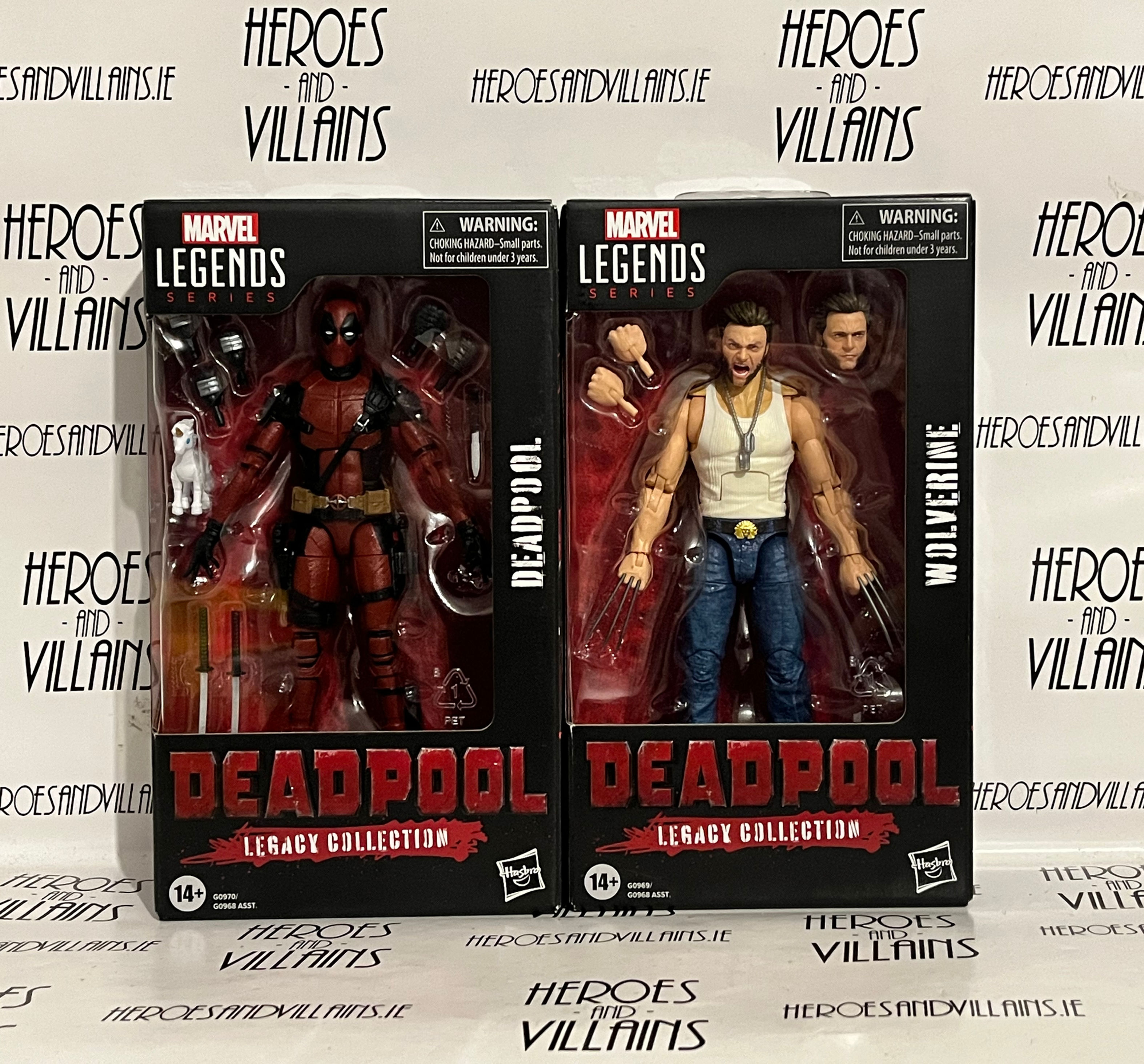 MARVEL LEGENDS DEADPOOL LEGACY COLLECTION WOLVERINE AND DEADPOOL (HASBRO 2024) 