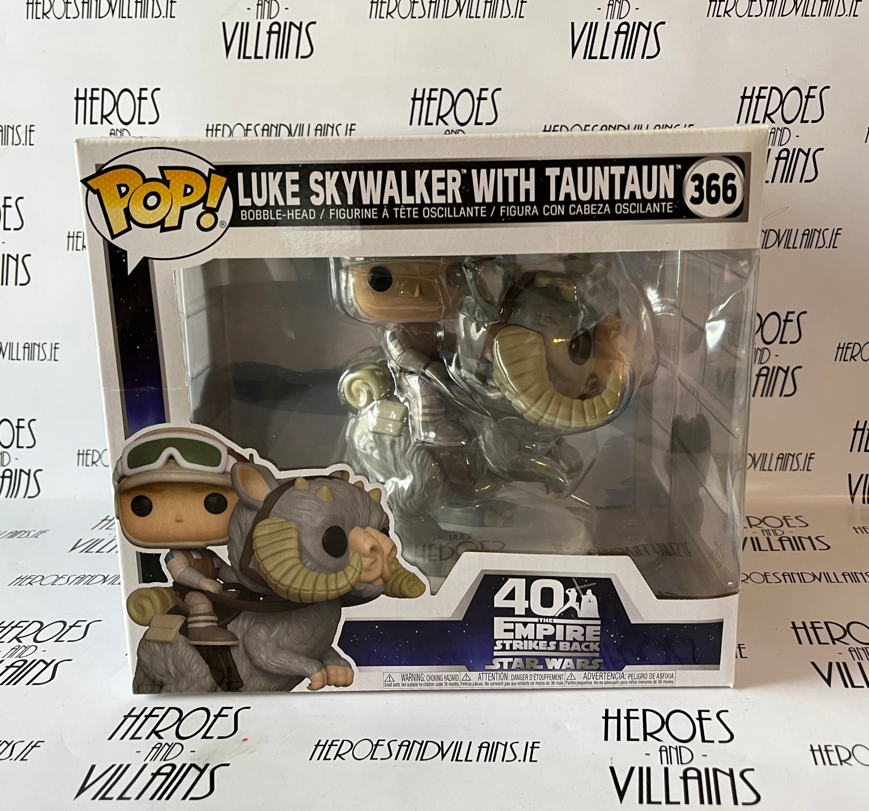 POP! STAR WARS 366 LUKE SKYWALKER AND TAUNTAUN (FUNKO)