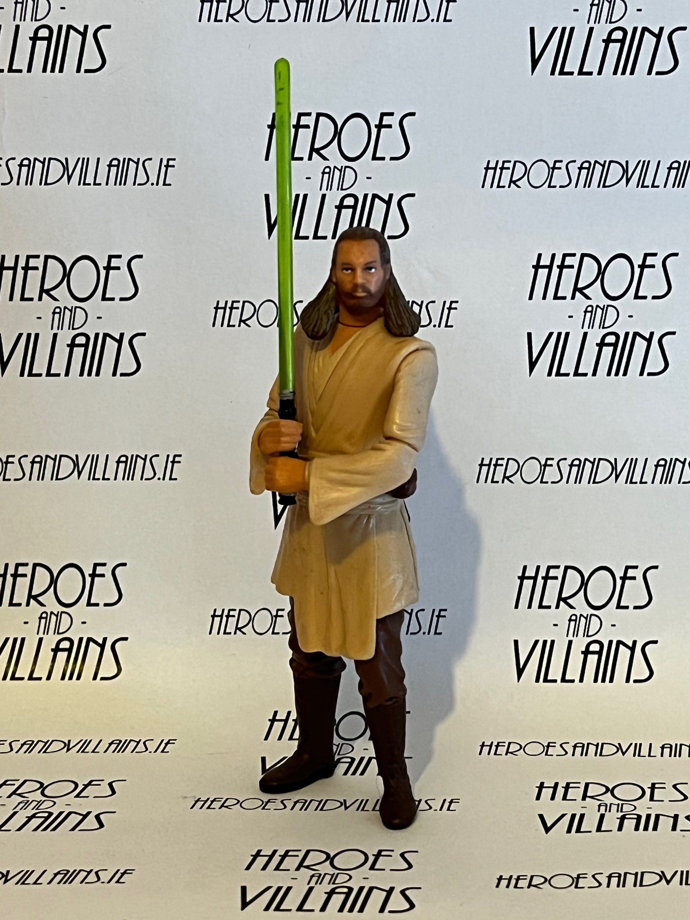 STAR WARS 3 3/4" EPISODE 1 COLLECTION QUI GON JINN JEDI DUEL (HASBRO 1999)