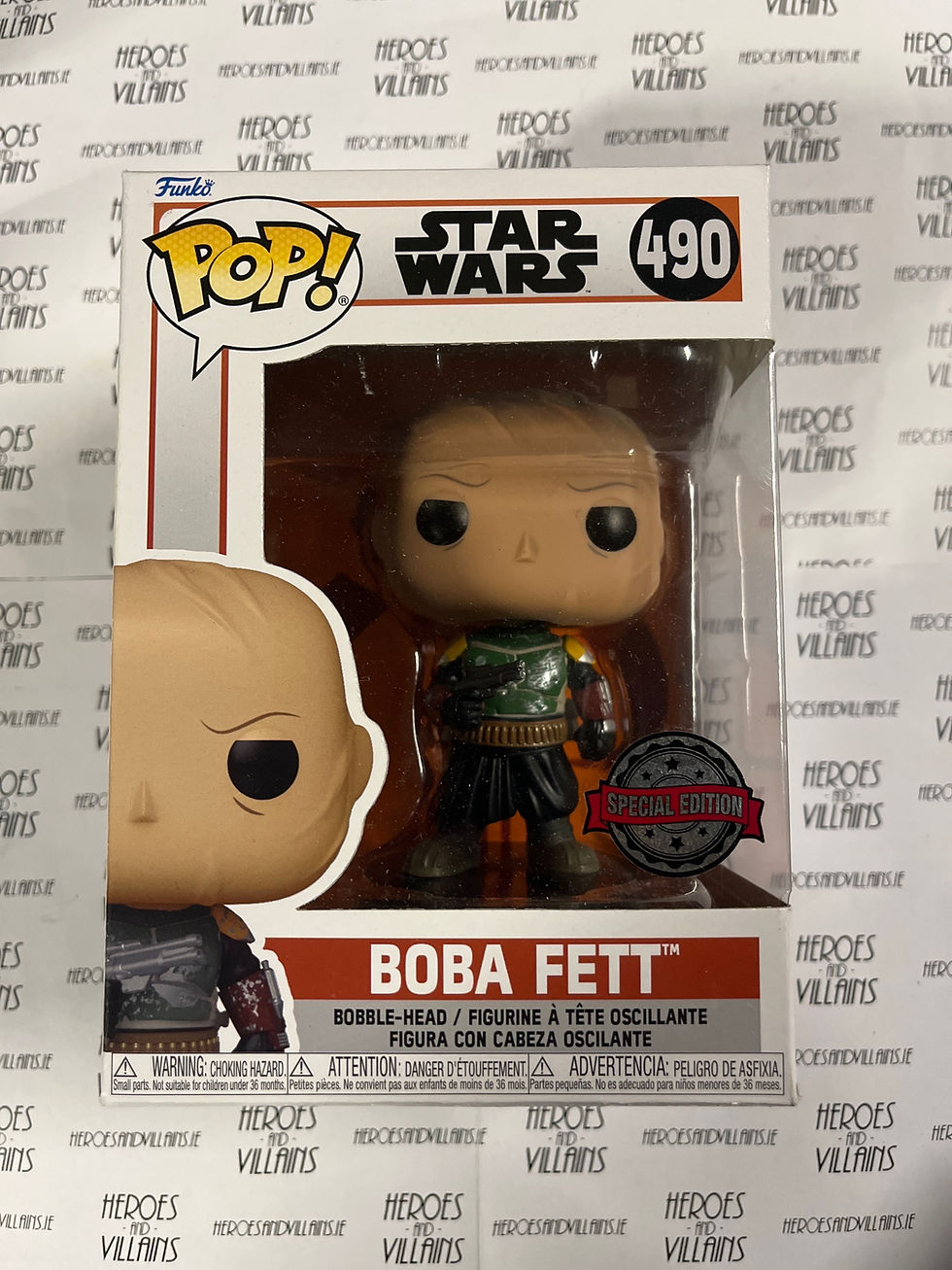 POP! STAR WARS 490 MANDALORIAN BOBA FETT SECIAL EDITION (FUNKO)