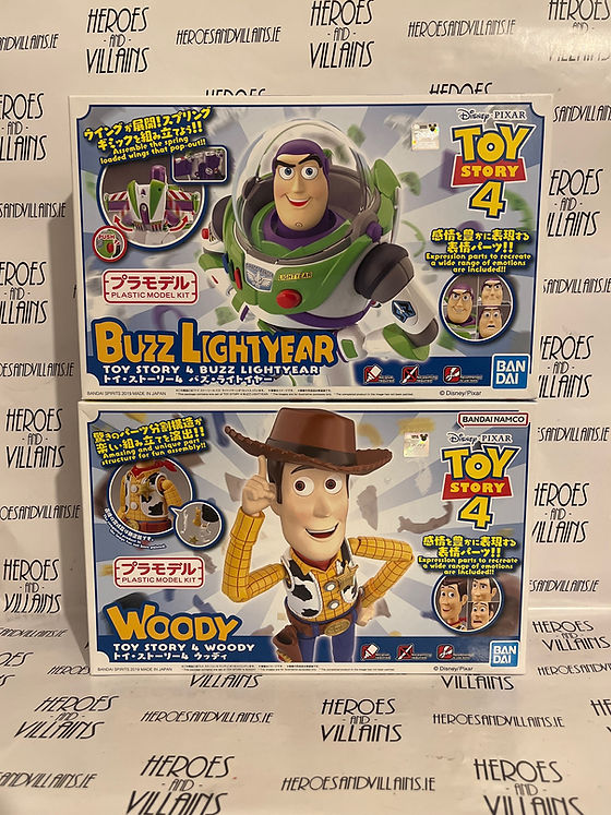 TOY STORY CINEMA-RISE BUZZ LIGHTYEAR AND WOODY MODEL KITS
