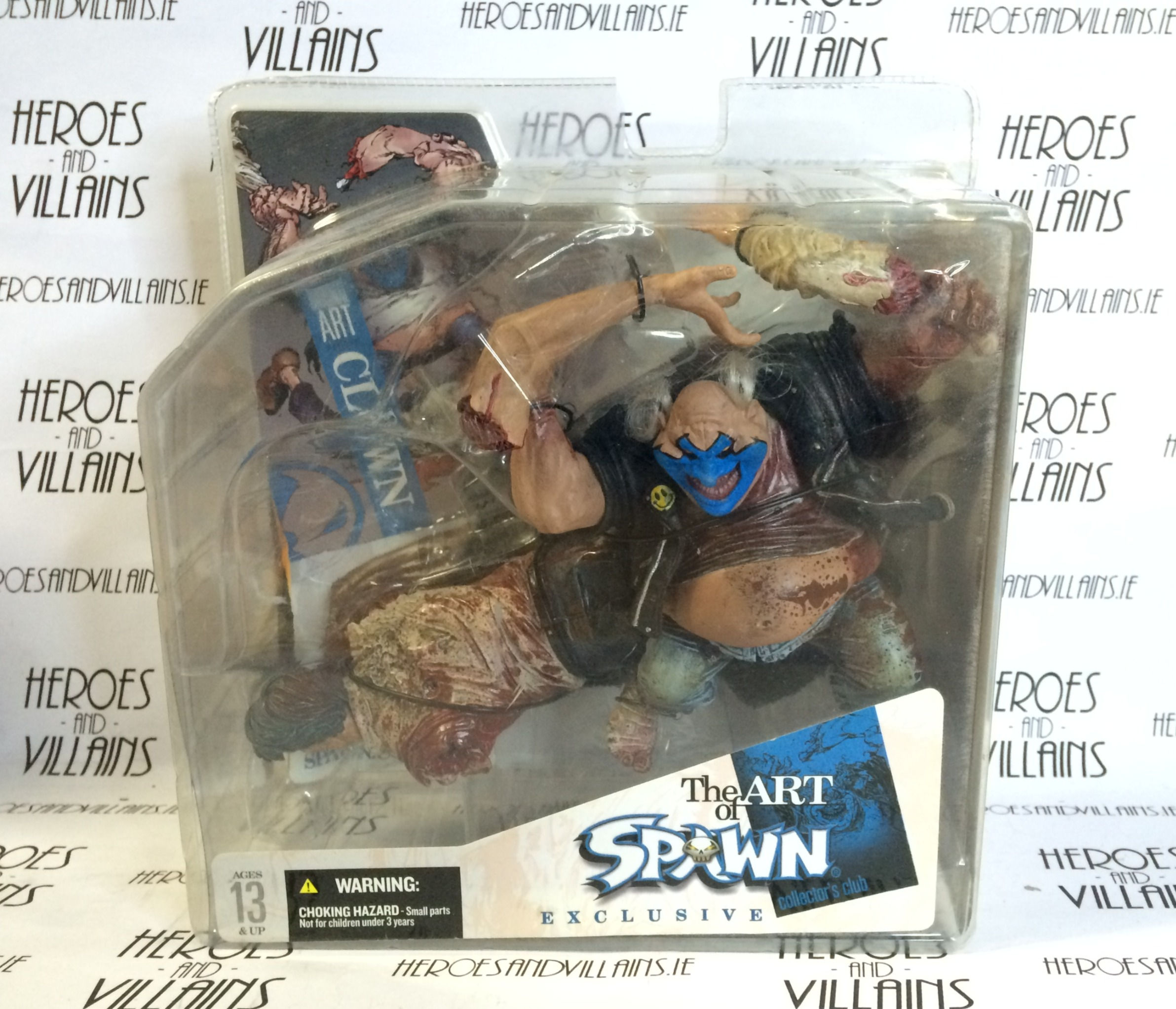 ART OF SPAWN COLLECTORS CLUB EXCLUSIVE CLOWN 5 (MCFARLANE TOYS 2005)