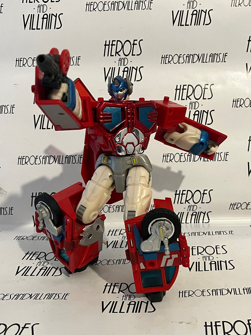 Thumbnail: TRANSFORMERS ROBOTS IN DISGUISE AUTOBOT LEADER OPTIMUS PRIME (HASBRO 2001)