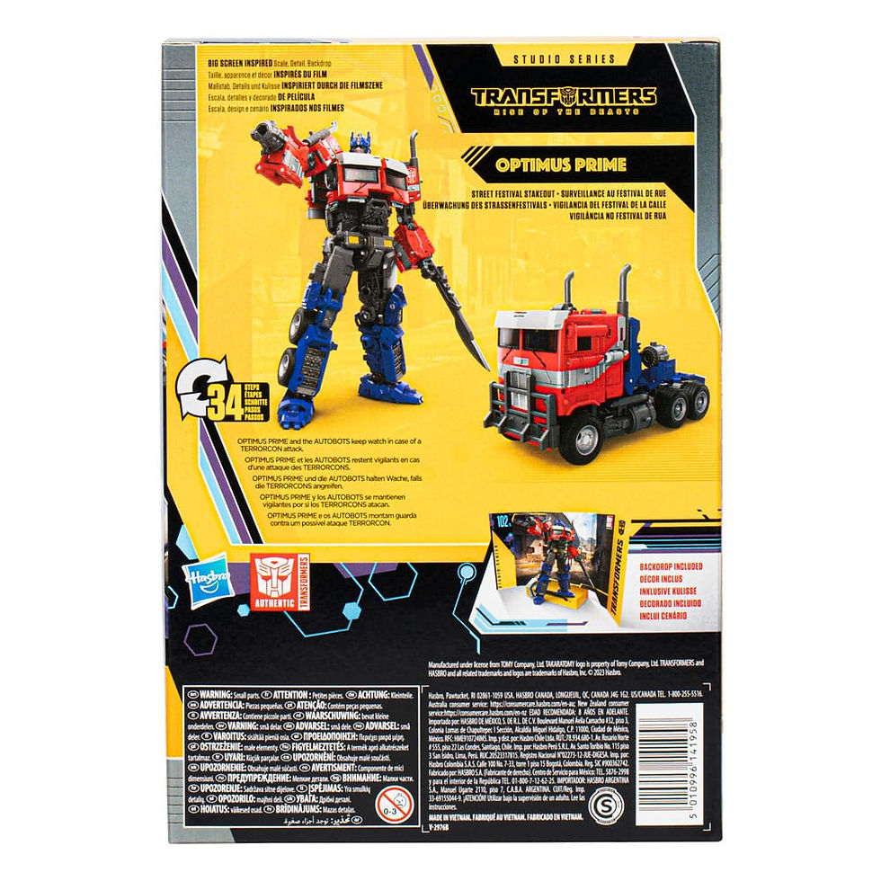 Thumbnail: TRANSFORMERS STUDIO SERIES RISE OF THE BEASTS VOYAGER OPTIMUS PRIME