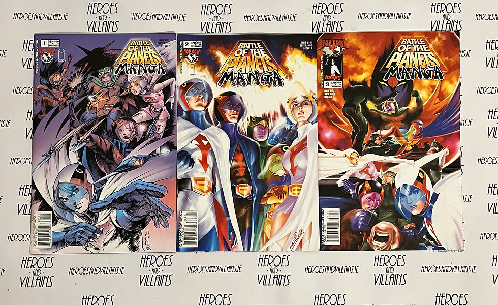 BATTLE OF THE PLANETS MANGA MINI SERIES (IMAGE COMICS 2003)