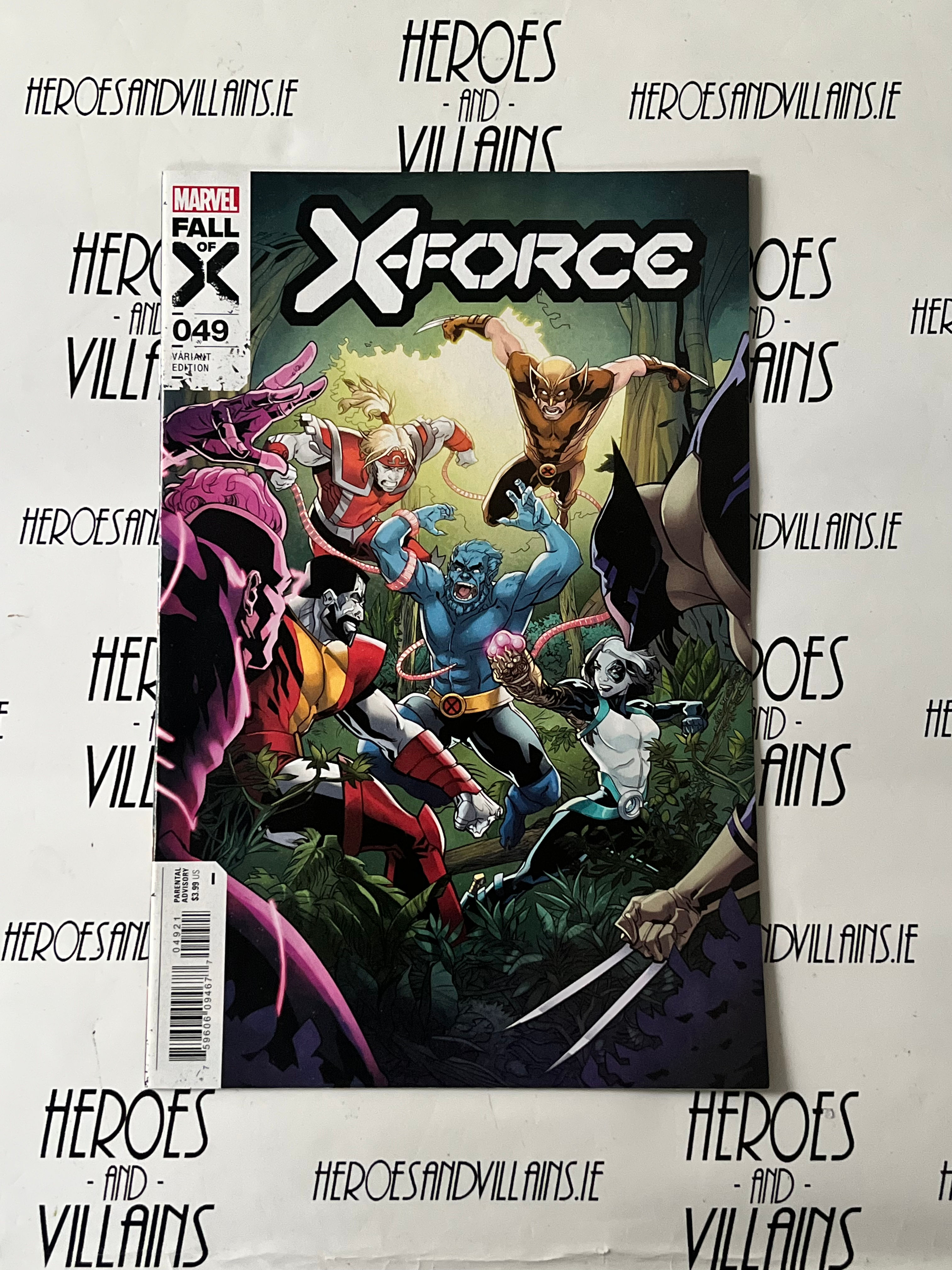 X-FORCE #49 VARIANT B COVER (MARVEL COMICS 2024 )