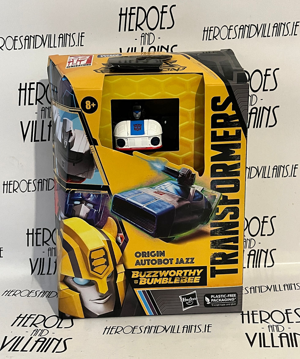 TRANSFORMERS BUZZWORTHY BUMBLEBEE ORIGINS DELUXE AUTOBOT JAZZ (HASBRO 2023)