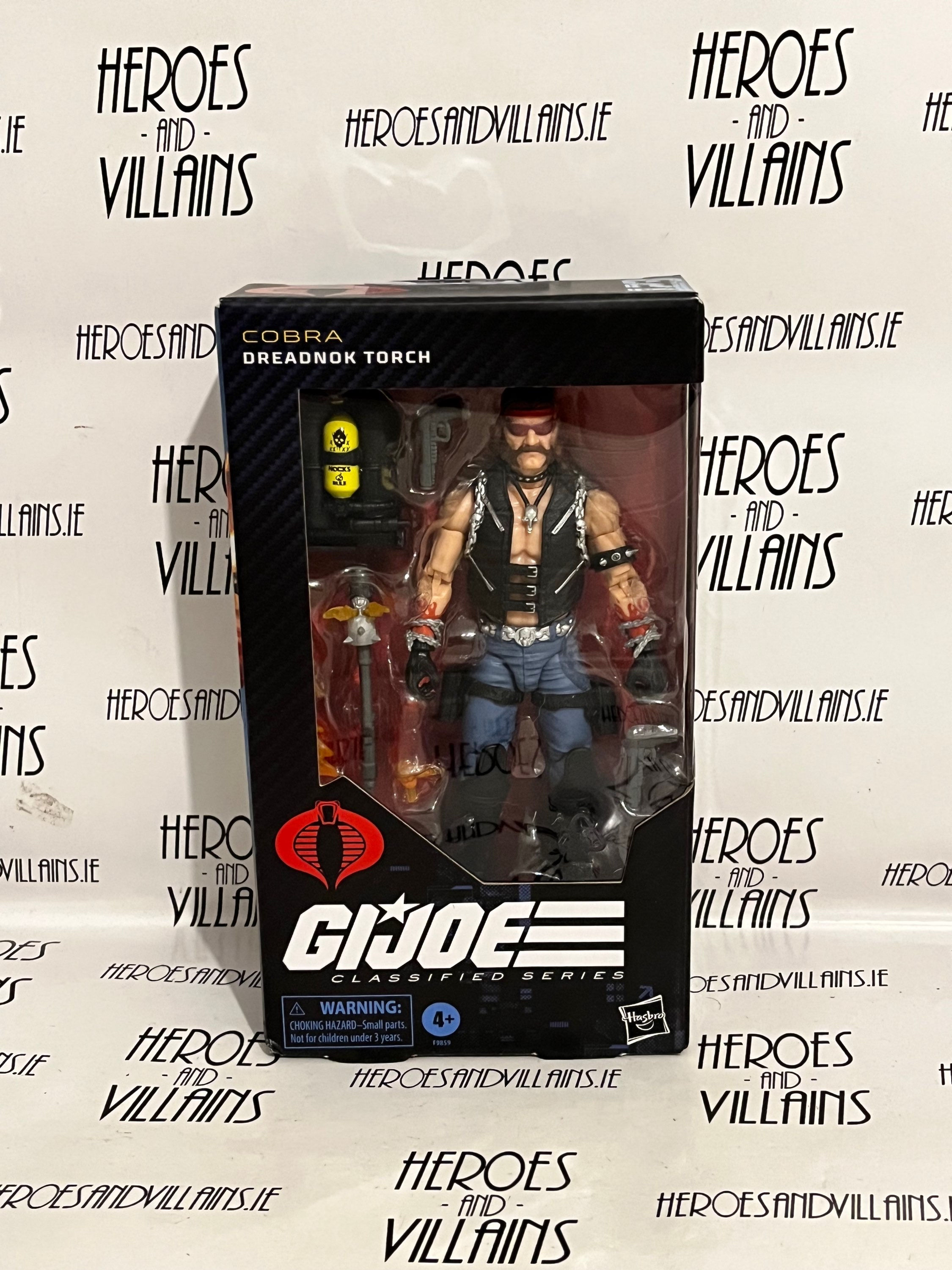 GI JOE CLASSIFIED 6” DREADNOK TORCH (HASBRO 2024)