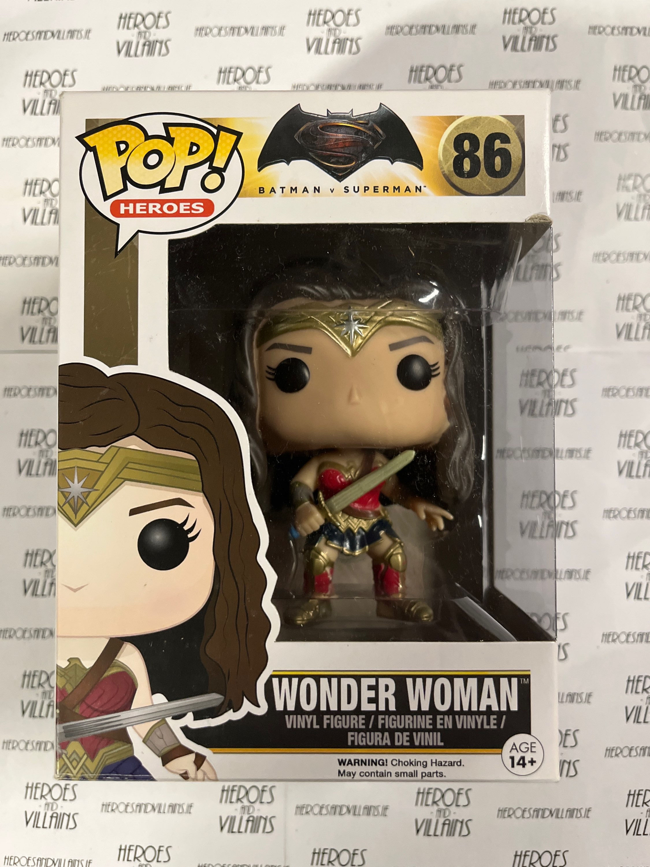 POP! DC HEROES 86 BATMAN V SUPERMAN DAWN OF JUSTICE WONDER WOMAN (FUNKO)
