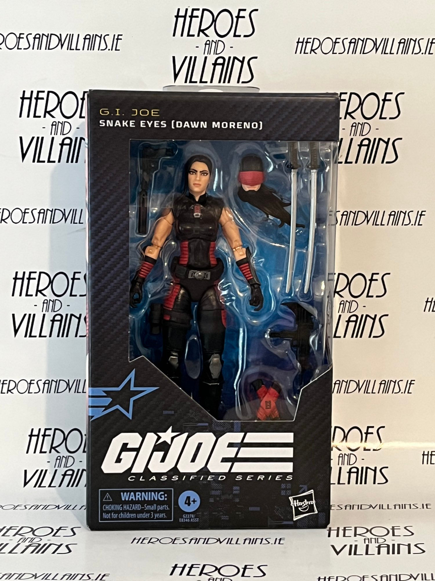 GI JOE CLASSIFIED 6” DAWN MORENO SNAKE EYES (HASBRO 2026)