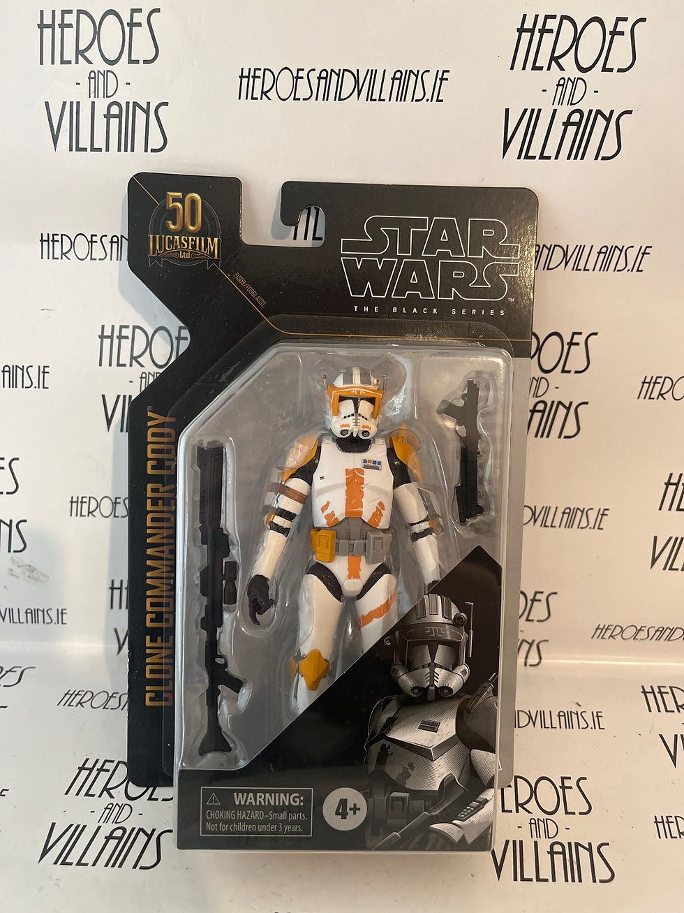 STAR WARS BLACK SERIES 6” ARCHIVE ROTS CLONE COMMANDER CODY (HASBRO 2020)