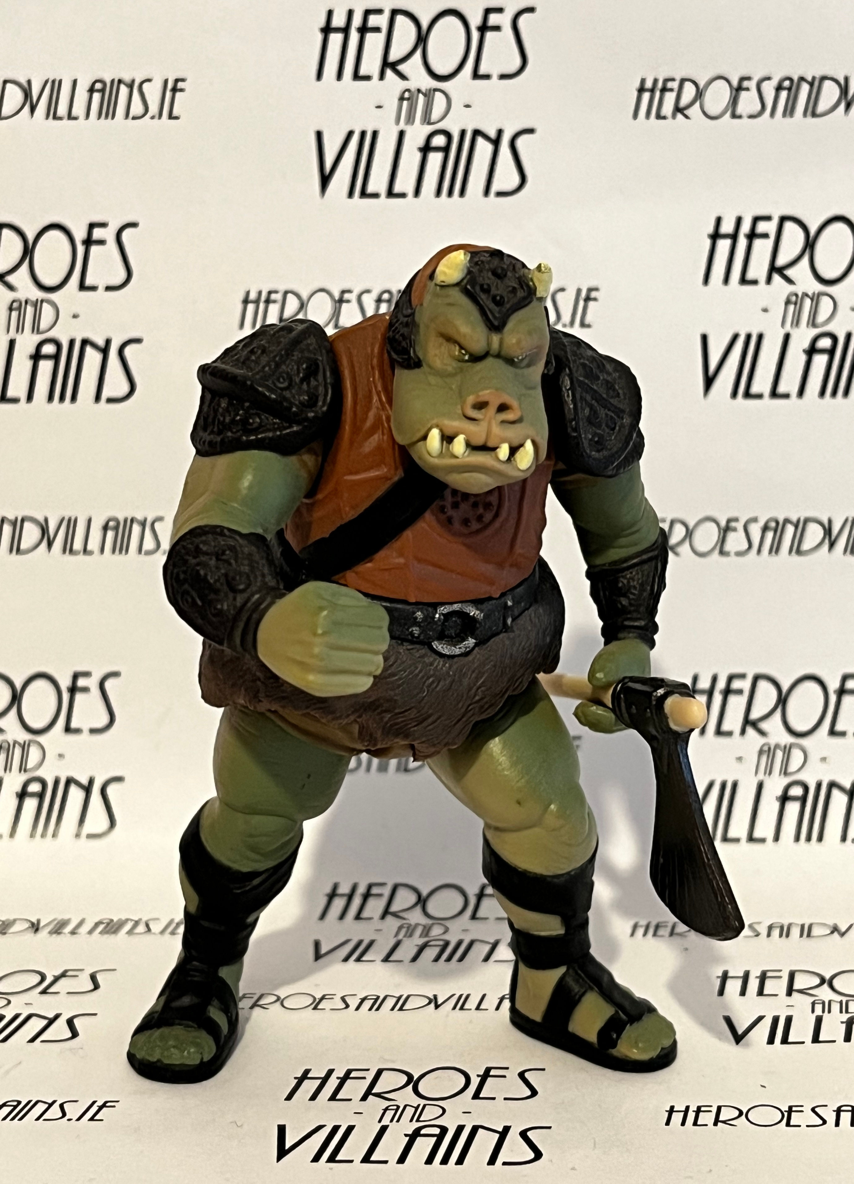 STAR WARS 3 3/4" POTF GAMORREAN GUARD JABBA PALACE (HASBRO 1997)