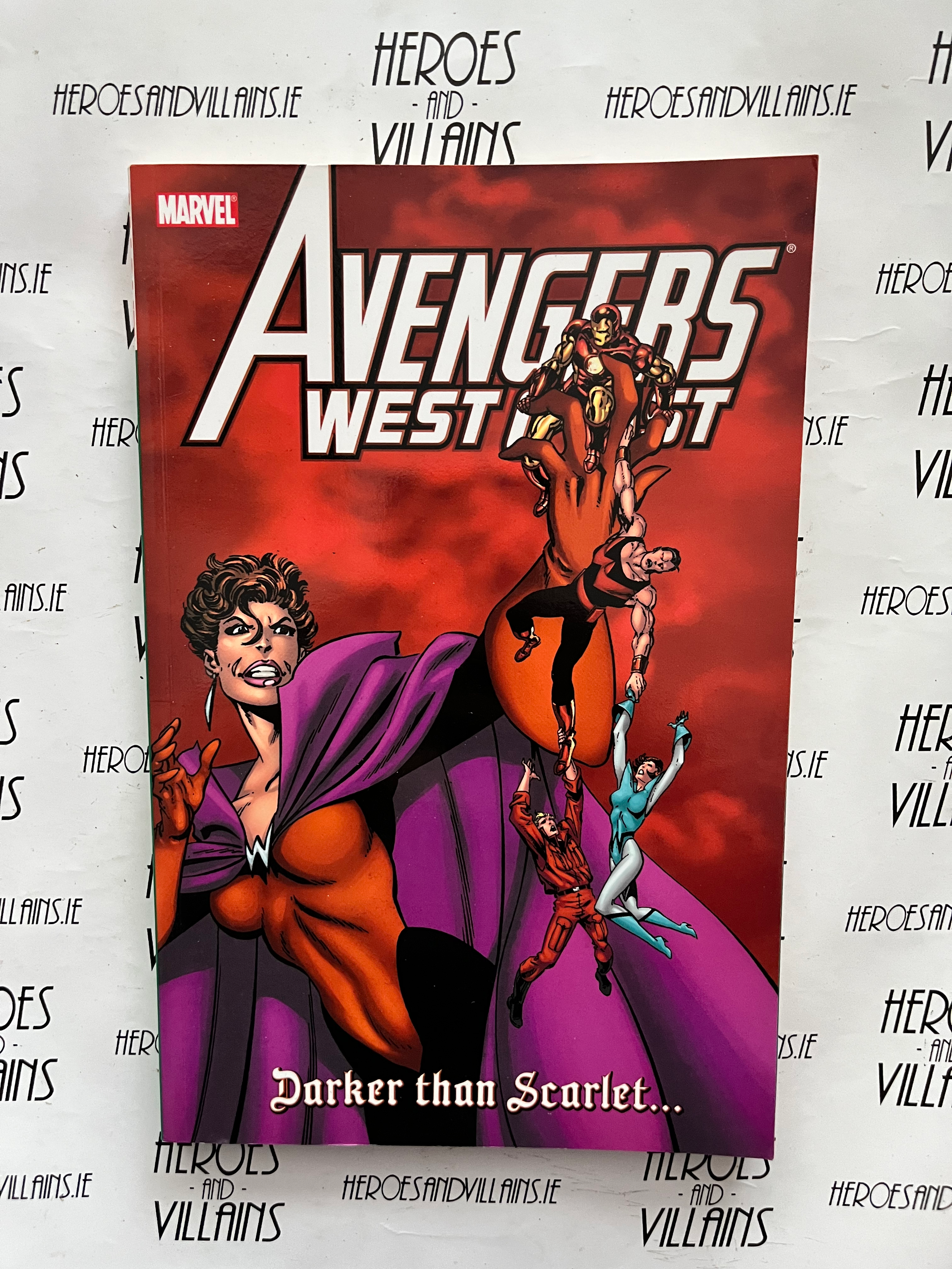 AVENGERS WEST COAST TP DARKER THAN SCARLET (MARVEL COMICS 2008) 