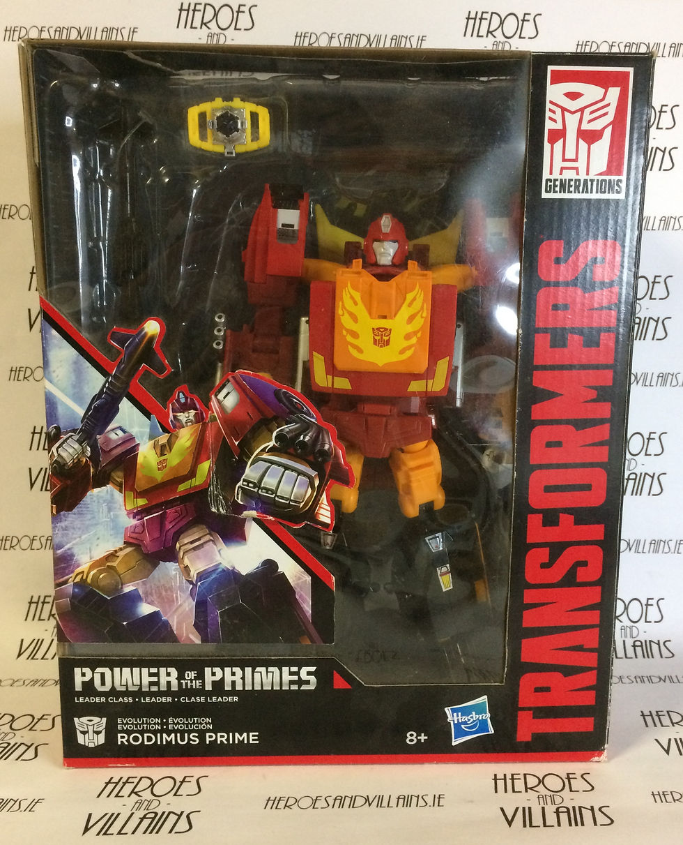 Miniatura: TRANSFORMERS POWER OF THE PRIMES LEADER CLASS RODIMUS PRIME (HASBRO 2017)