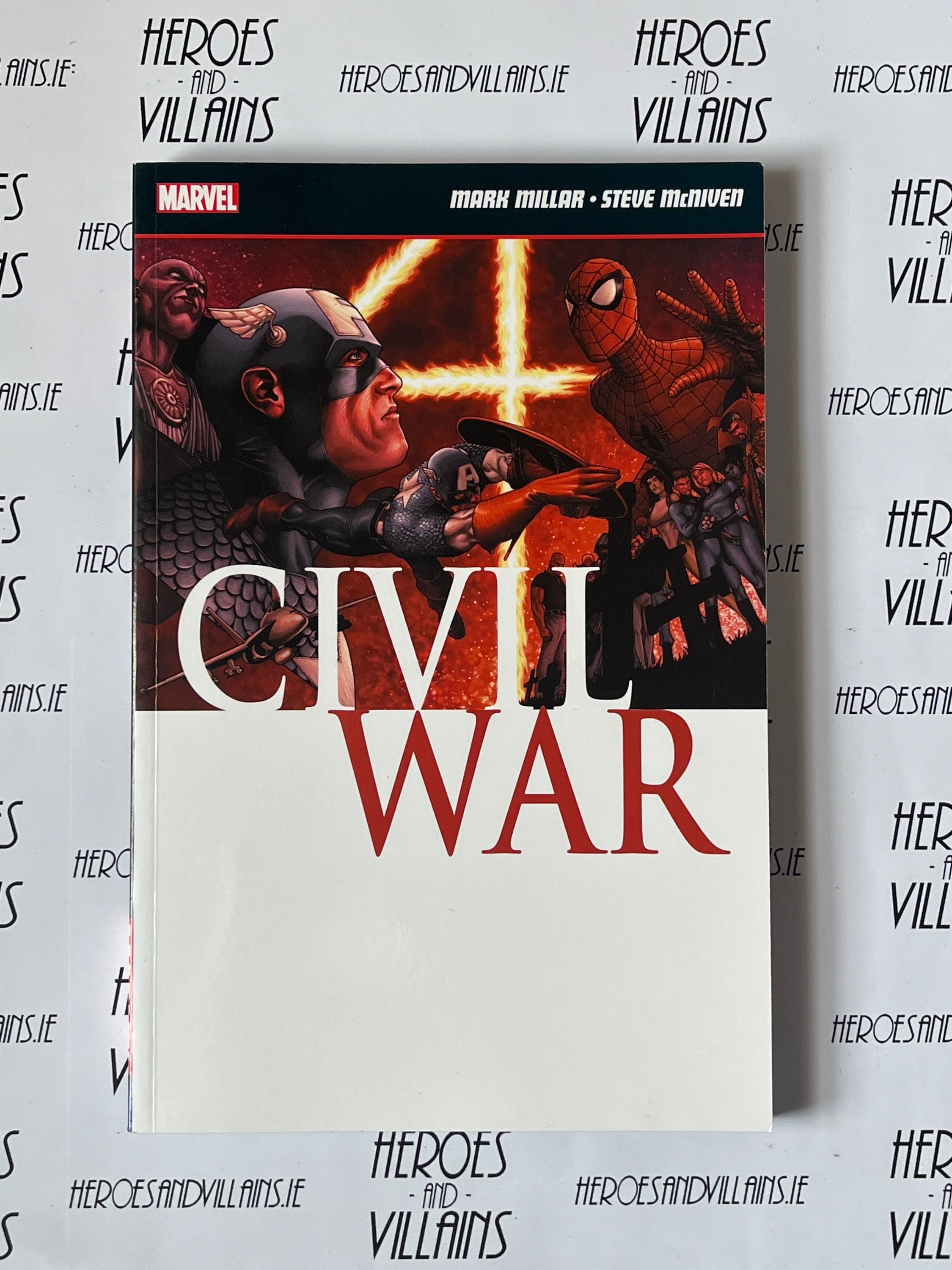 CIVIL WAR TP 29TH IMPRESSION (MARVEL COMICS 2014)