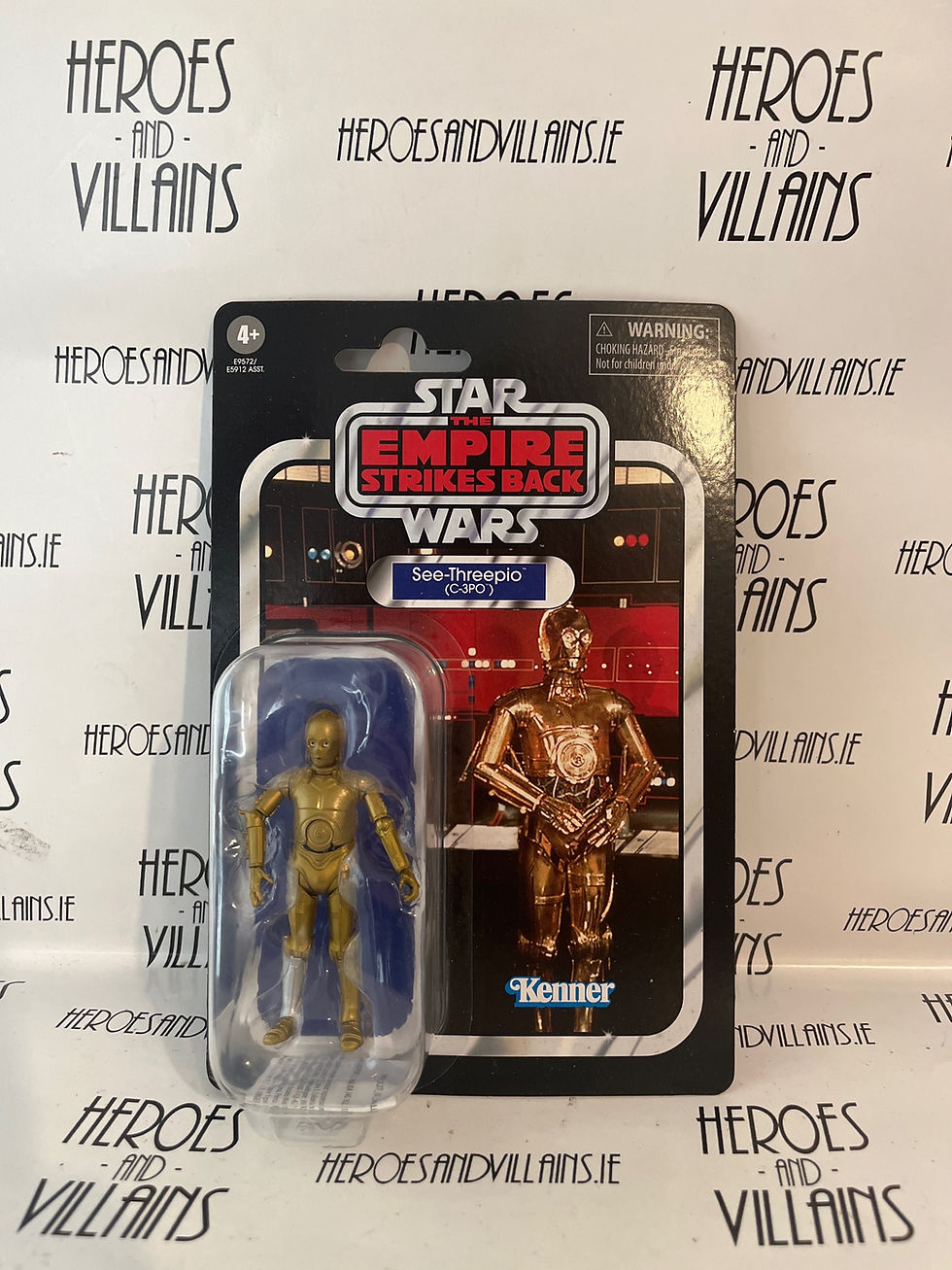 STAR WARS 3 3/4” VINTAGE TESB C-3PO (HASBRO 2020)