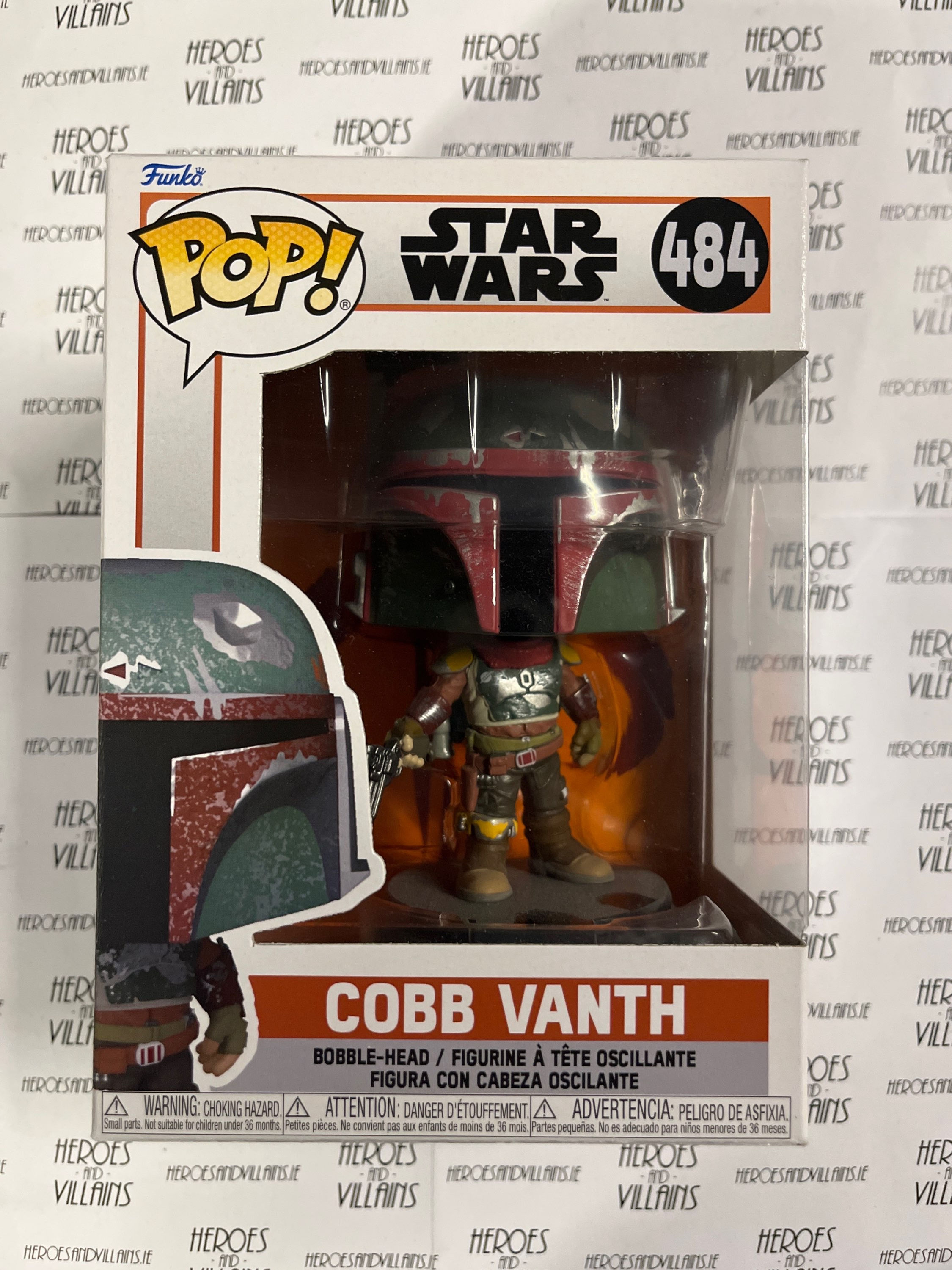 POP! STAR WARS 484 MANDALORIAN COBB VANTH (FUNKO)