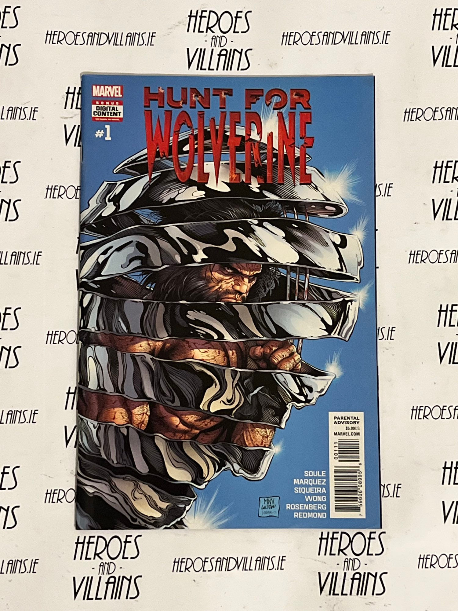 THE HUNT FOR WOLVERINE #1 (MATVEL COMICS 2018)