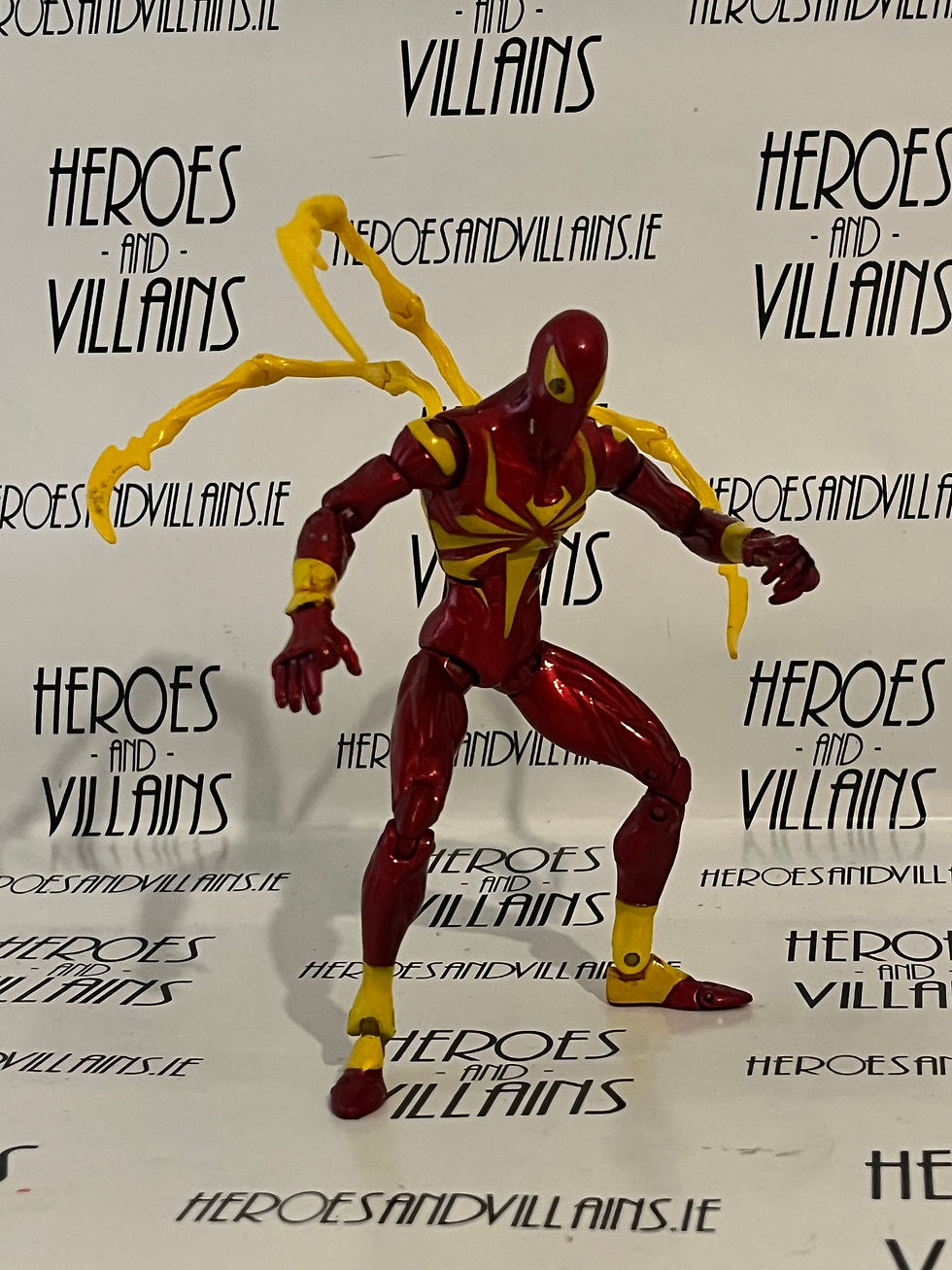 Miniature : MARVEL LEGENDS SPIDER-MAN ORIGINS IRON SPIDER-MAN WALMART EXCLUSIVE (TOYBIZ 2006