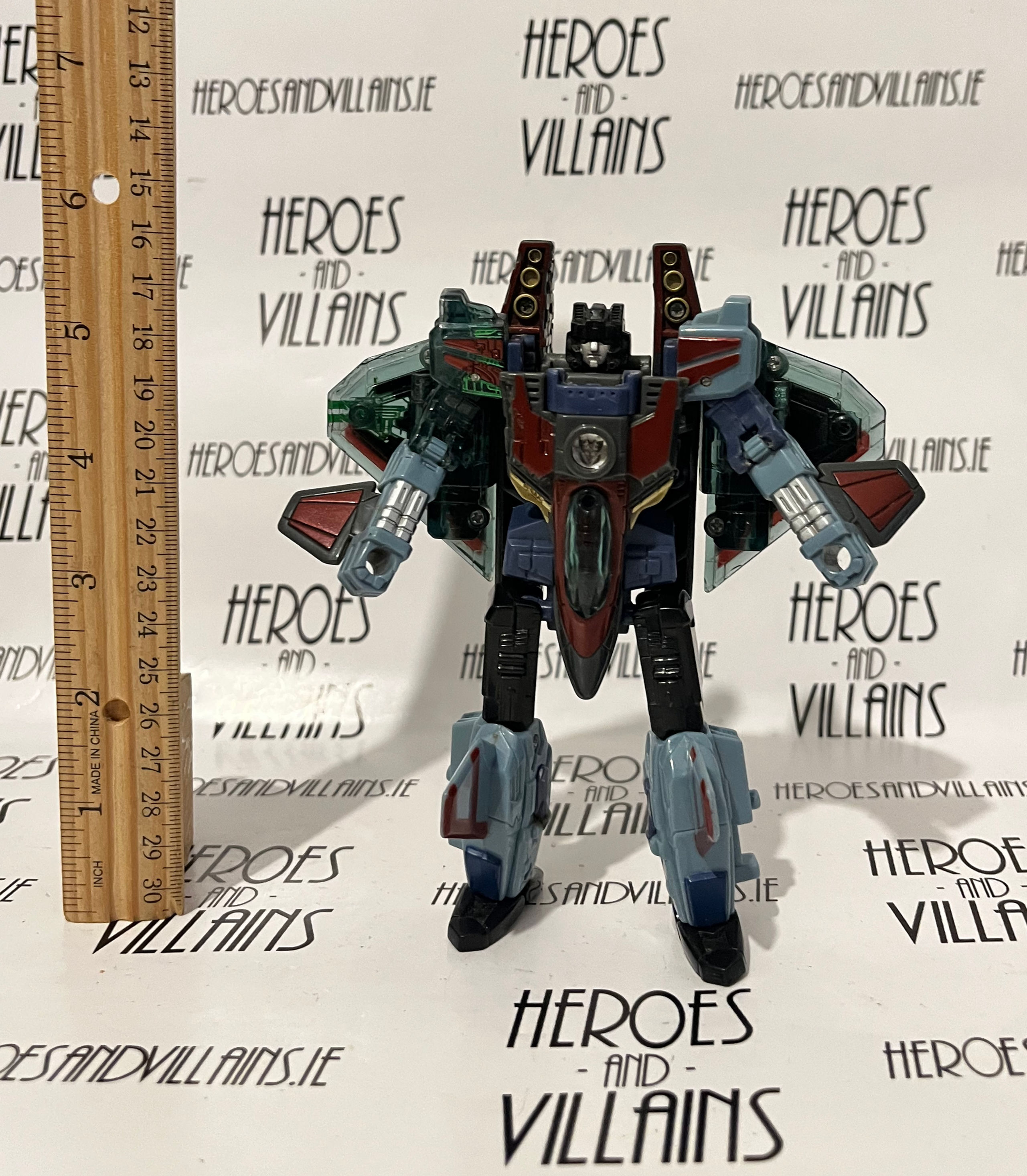 SPARE PARTS : TRANSFORMERS ENERGON DELUXE DECEPTICON STARSCREAM (HASBRO 2005)