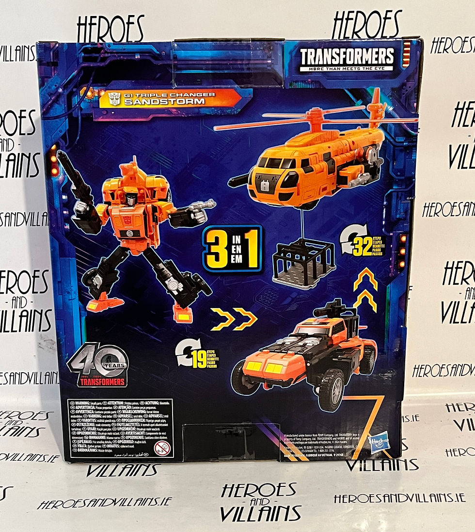 サムネイル： TRANSFORMERS LEGACY UNITED LEADER GEN 1 AUTOBOT SANDSTORM (HASBRO 2024)
