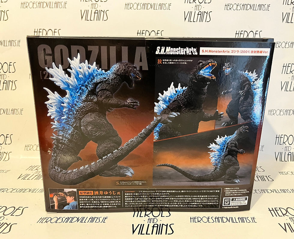 Thumbnail: SH MONSTERARTS GODZILLA 2001 (BANDAI 2016)