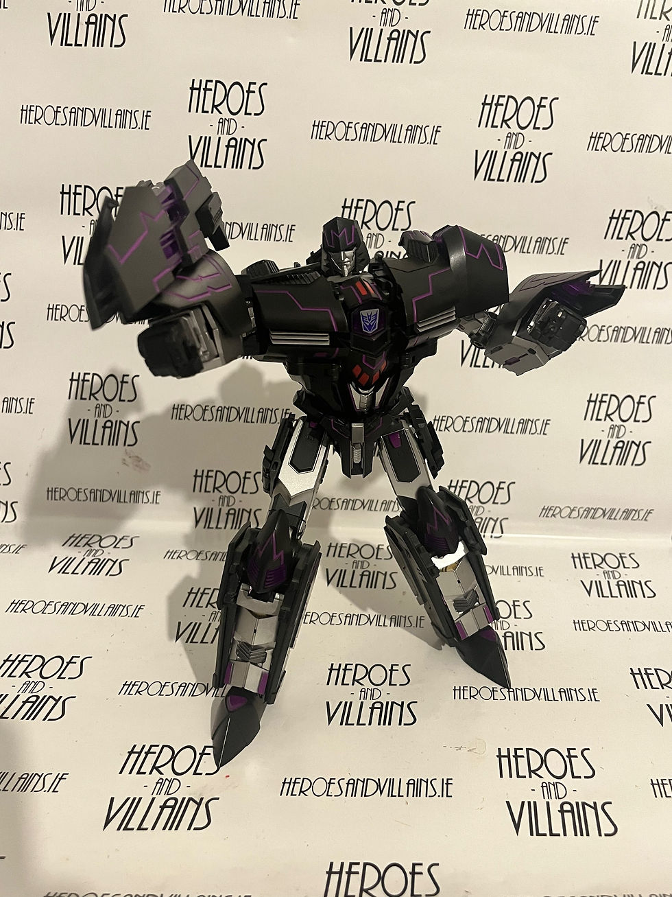 Thumbnail: TRANSFORMING GT-02 TYRANT IDW VERSION- NOT MP IDW BOMBER VERSION MEGATRON (GENER