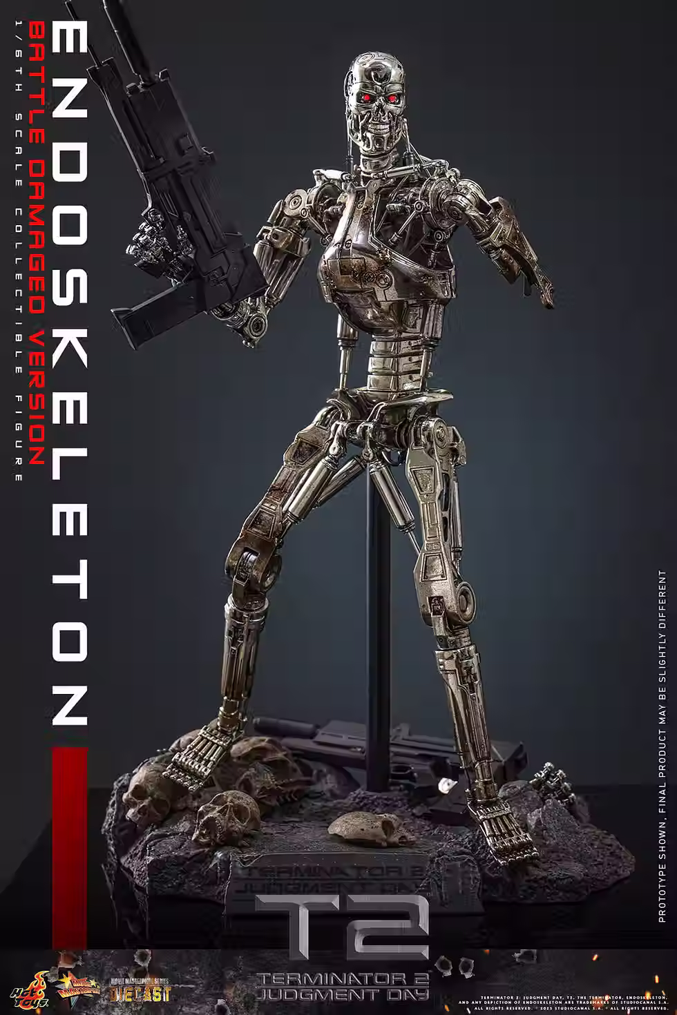 Thumbnail: PRE-ORDER: HOT TOY TERMINATOR 2 JUDGMENT DAY 1/6 ENDOSKELETON MMS840D77 (HOT TOY