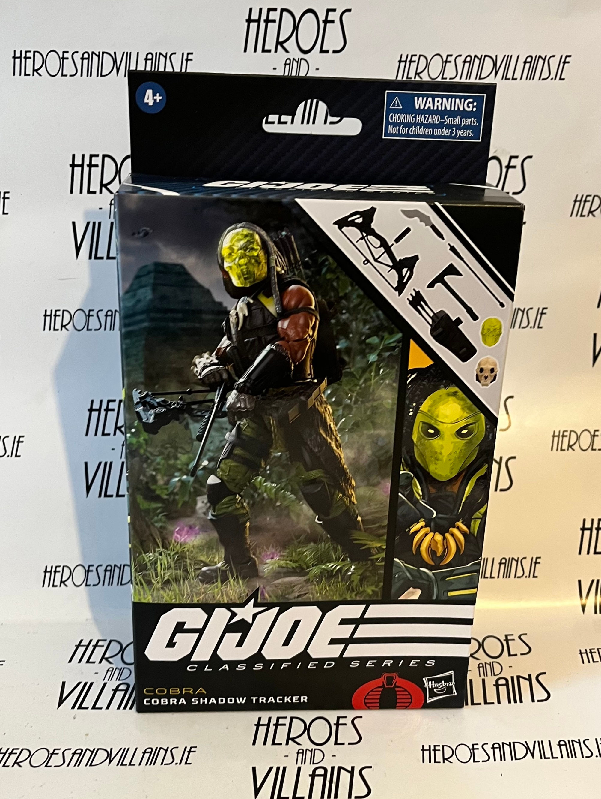 GI JOE CLASSIFIED 6” COBRA SHADOW TRACKER (HASBRO 2023)