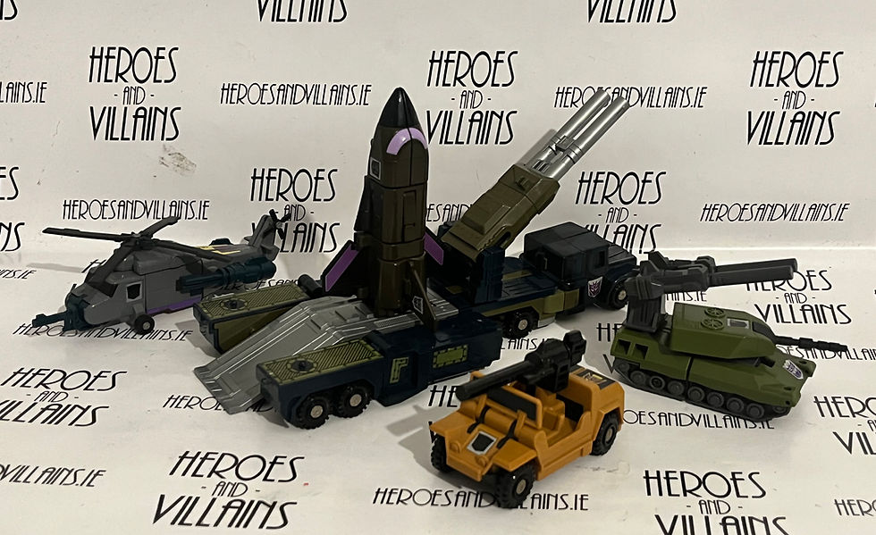 Thumbnail: TRANSFORMERS G1 COMBATICONS COMBINER BRUTICUS (1986)