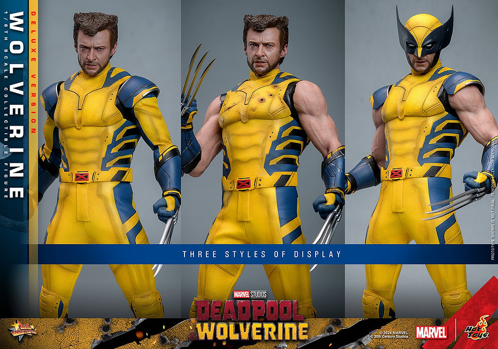 Thumbnail: DEADPOOL & WOLVERINE 1/6 DELUXE WOLVERINE MMS 754 (HOT TOYS 2025) 