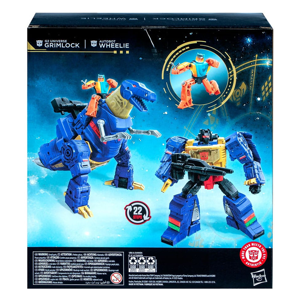 Thumbnail: TRANSFORMERS AGE OF THE PRIMES LEADER DINOBOT G2 GRIMLOCK (HASBRO 202