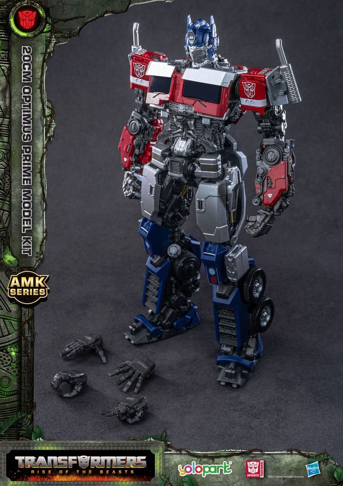 Miniature : TRANSFORMERS RISE OF THE BEASTS AMK MODEL KIT AUTOBOT OPTIMUS PRIME (YOLOPARK 20