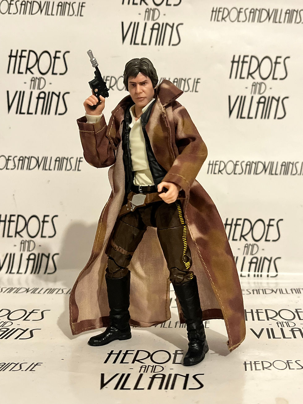 Thumbnail: STAR WARS BLACK SERIES 6”  ROTJ HAN SOLO ENDOR (HASBRO 2020)