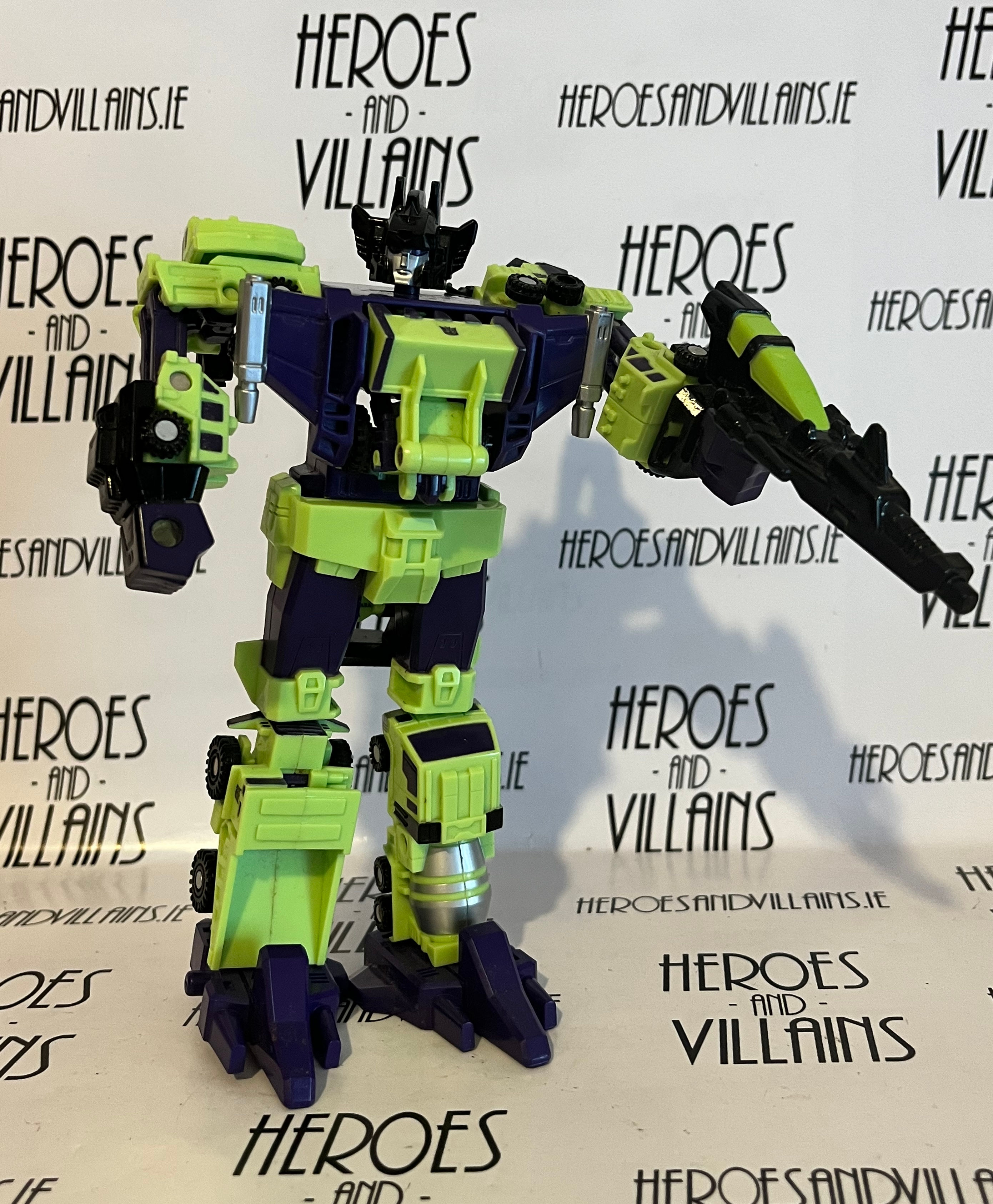 TRANSFORMERS UNIVERSE/ ENERGON MICRO DECEPTICON DEVASTATOR / CONSTRUCTICONS (HA