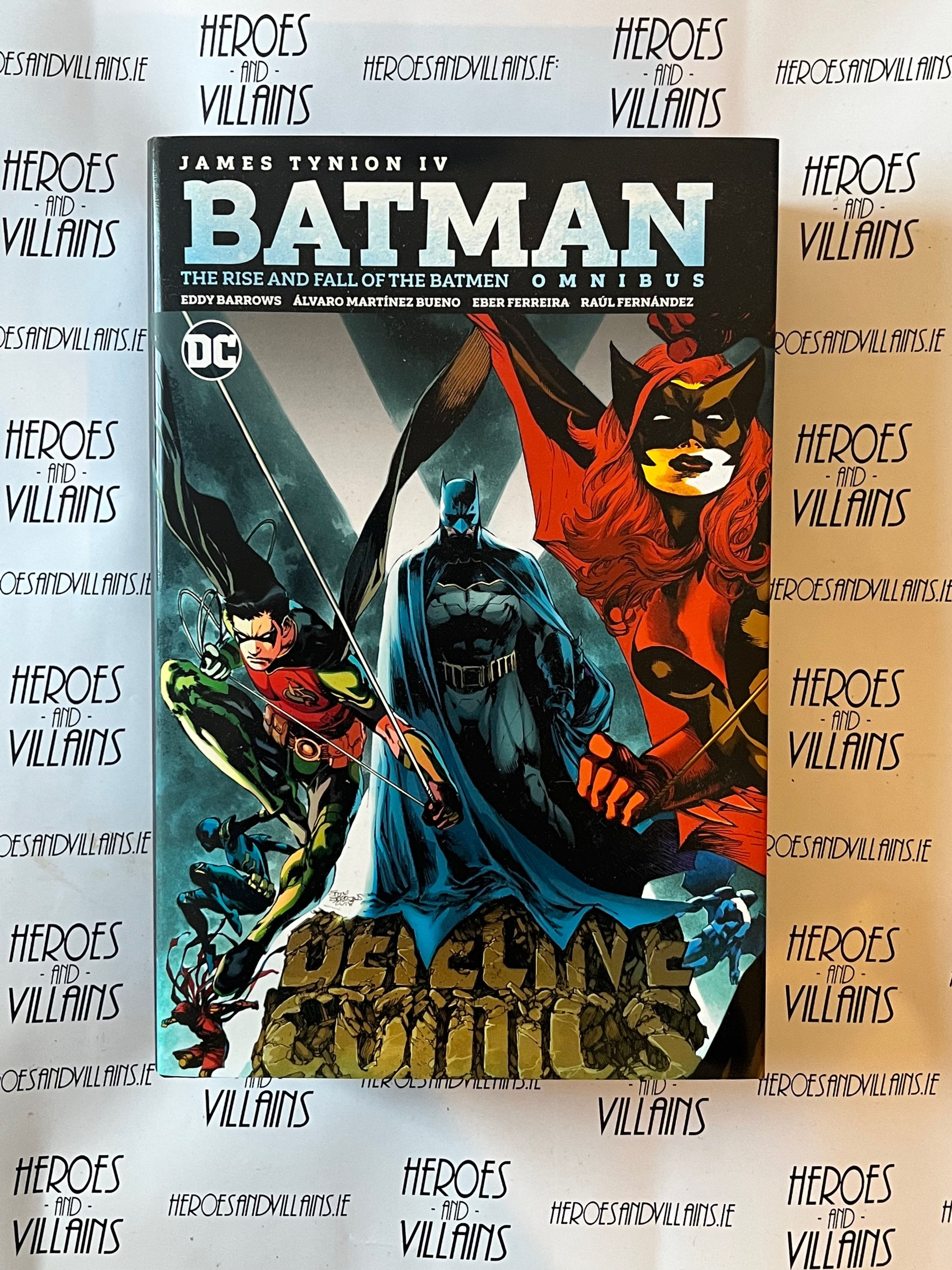 BATMAN BY JAMES TYNION IV RISE AND FALL OF THE BATMEN OMNIBUS HC (DC COMICS 2020