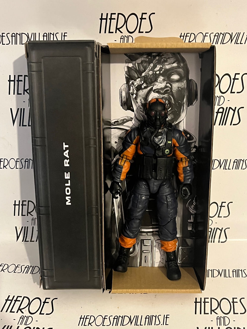 Miniature :  GI JOE CLASSIFIED 6” COBRA MOLE RAT (HASBRO 2023)
