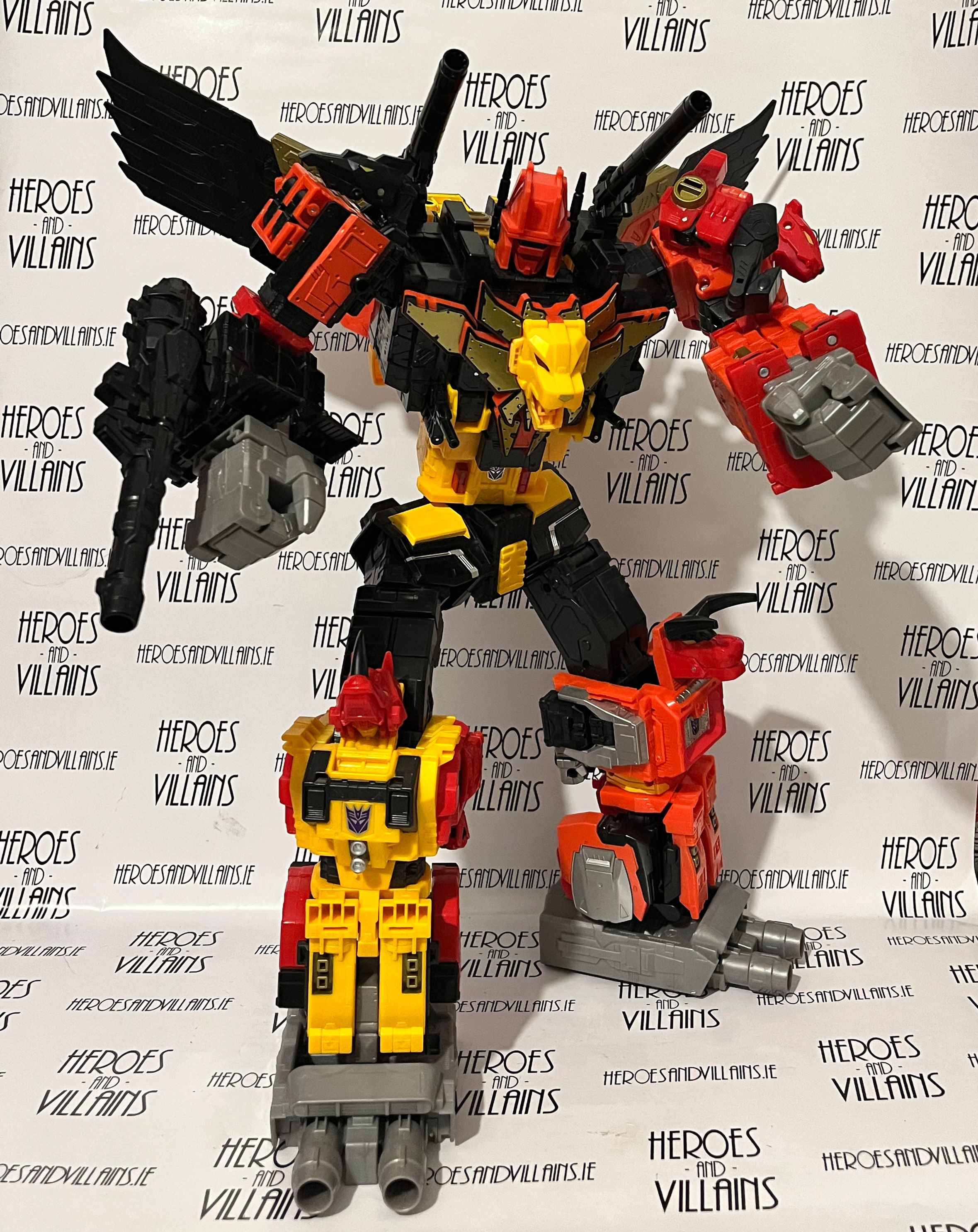 TRANSFORMERS POWER OF THE PRIMES TITAN DECEPTICON PREDAKING/PREDACONS (HASBRO 20