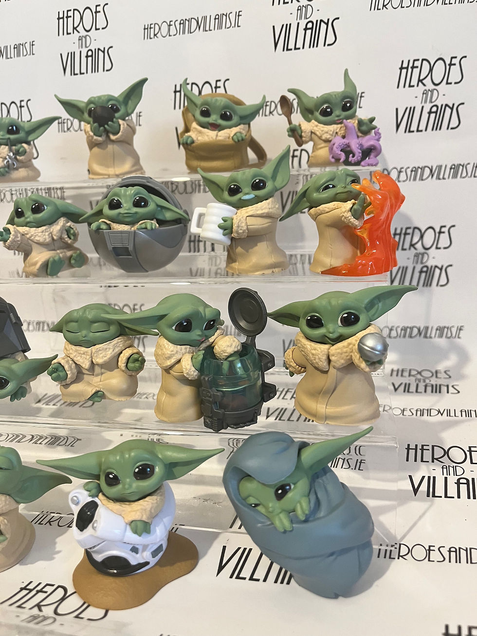 Miniatura: STAR WARS THE MANDALORIAN BOUNTY COLLECTION THE CHILD GROGU SET OF 18 FIGURES (H